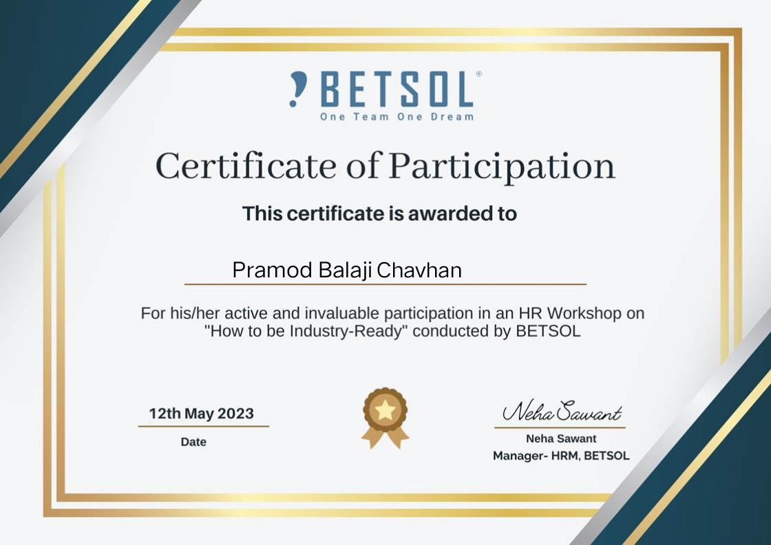 HR Workshop: How to be Industry-Ready — BETSOL