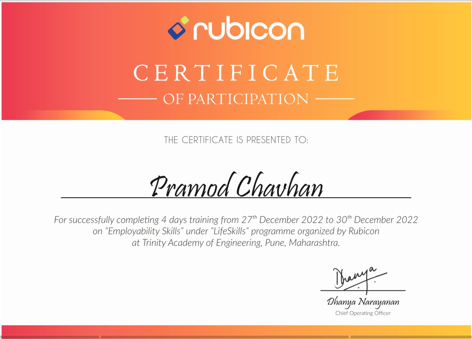 Employability Skills (LifeSkills) — Rubicon